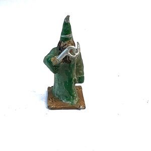 Minifigs Sword & Sorcery SS66 Western Wizard Miniatures 1975 (Green)